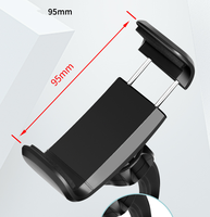 Trépied de téléphone de bureau réglable à 360 Rotation extensible Facebook diffusion en direct support de téléphone portable supports de téléphone portable pour bureau