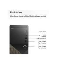 Ordinateur de bureau commercial Dell Inspiron 3910 mis à niveau directement de l'usine, atteignant le niveau 3030, avec processeur I7-12700, 16 Go de RAM, 512 Go de SSD