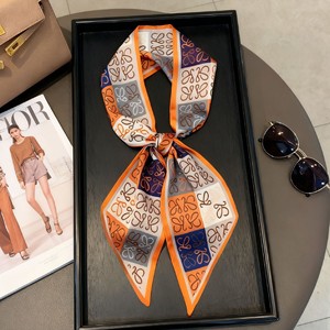Wholesale <strong>Twillies</strong> <strong>Scarf</strong> 13X145 Double-layer Printed Long Strip <strong>Scarf</strong> Suitable for Spring and Autumn - Product Image 1
