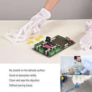 Clean Room Suppliers Non Woven Class 1000 Swwip 45% Polyester and 55% Cellulose Nonwoven Cleanroom Wipes - Product Image 6