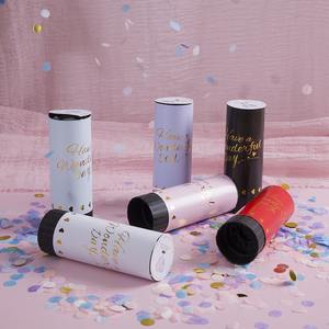 Canons à confettis portatifs, tubes à serpentins, lanceurs de serpentins pour fêtes du Nouvel An, anniversaires printaniers, mariages, remises de diplômes - Product Image 6