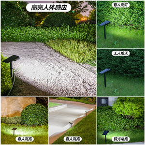 Solar Garden <b>Light</b> 40cm Led Solar Powered Outdoor Waterproof Stake <b>Light</b> For Yard Pathway <b>Tree</b> Lighting - Product Image 2