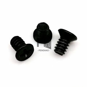 6 #-32 M3 ordinateur PC boîtier 2.5 "3.5" pouces disque dur HDD Swap serveur plateau montage Fix réparation croix mince tête plate boulon vis - Product Image 2