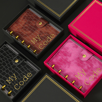 Carnet personnalisé en cuir avec stylo, rechargeable, à disques, pour le trading, la grossesse, l'amour-propre, les infirmières, les mariages, les aventures, avec logo personnalisé