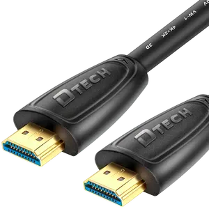 Groothandel 5M Hdmi Kabel 30awg Vergulde 1080P 4K Hdmi 19 + 1 Puur Koperen Hd Videokabel Met Ethernetblack Voor Computer Tv