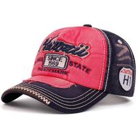 Gorra de Béisbol Vintage Personalizada con Bordado, Estilo Desgastado, Gorra Deportiva de 5 Paneles con Parche para Hombre y Mujer