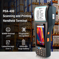 Logistique industrielle PDA pour Bluetooth 4 pouces robuste IP67 Android 11 80mm imprimante thermique 11 terminal de point de vente portable intégré