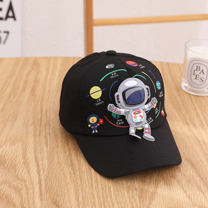 Gorras Infantiles con Parche de <span class=keywords><strong>Astronauta</strong></span> Creativo al por Mayor, Visera para el Sol, para Viajes y Paseos, Gorras Nuevas para Niños de 1 a 5 Años, Gorras para Bebés - Product Image 2