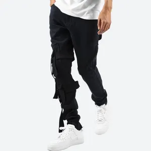 Wholesale Plus Size Jogger Track Men'S Denim Jeans Pant Slim Skinny Cargo Pants Streetwear Work Athletic Pants