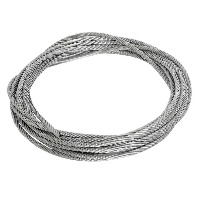 Wholesale High Quality Galvanized Coated Metal Steel Wire Rope 7*7 1.4mm
