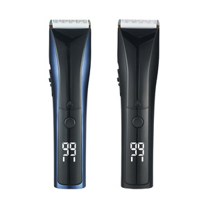 <span class=keywords><strong>Tondeuse</strong></span> à cheveux professionnelle pour hommes, sans fil, étanche, lame en céramique, affichage LED, rechargeable par USB, <span class=keywords><strong>coupe</strong></span>-cheveux électrique - Product Image 1