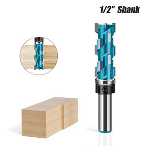 En gros Pas Cher Prix Durable Modèle Modèle Bit 1/2 12mm Tige <span class=keywords><strong>Hélicoïdale</strong></span> Bois Routeur Bits Flush Trimmer avec Roulement - Product Image 4