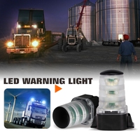 12 V 24 V Sicherheitswarnung Dach-Oberteil-Blitzlicht Notfall blinkender Beacon magnetischer Amber-klarer Led-Strahbolzenlicht