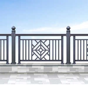 Modern Red Aluminium Garden Fence Panels Outdoor Privacy Railing for Villas <strong>Borders</strong> Manufactured Garden Fence Trellis <strong>Gates</strong> - Product Image 4