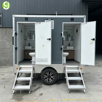 Toilettes portables Goeasy, toilettes mobiles faciles à assembler, remorque de toilettes pour maison et entreprise à vendre