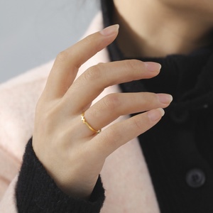 Cincin zodiak baja tahan karat bisa disesuaikan kanker Aries 12 rasi bintang <span class=keywords><strong>Virgo</strong></span> cincin terbuka Perhiasan wanita hadiah ulang tahun - Product Image 4