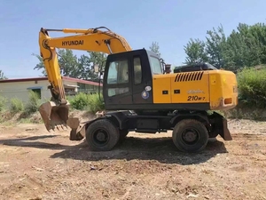 รถขุดล้อยางฮุนได 210W-7 มือสองจากเกาหลีแท้ ขนาด 21 ตัน รุ่น Robex Hyundai R210w 210w-7 สำหรับขาย - Product Image 2