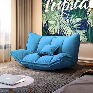 Sofá <span class=keywords><strong>Cama</strong></span> Seccional Moderno para Sala de Estar, Plegable y Ajustable, Tipo Tatami, con Esponja de Alta Resiliencia y Patas de Madera, Garantía de 3 Años - Product Image 4