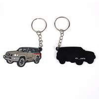 Porte-clés de voiture en PVC souple 2D/3D personnalisés, porte-clés et breloques de sac avec logo personnalisé, promotion de marque et cadeaux promotionnels en gros