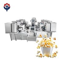 Machine à popcorn électrique automatique de haute qualité, machine à popcorn en forme de champignon industrielle commerciale