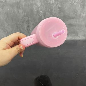 Tazas de Acero Inoxidable de 16 oz con Asa, Color Macaron, con Logotipo Personalizado, Envolturas UV DTF para Vinilo - Product Image 4