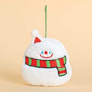 Porte-clés pendentif en peluche mignon de la série de Noël, petit cadeau, petite pièce, pendentif en peluche tendance - Product Image 4