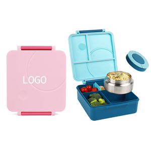 2024 Thermal Lunch Box For Kids 1600ML Thermos lunch box Leak- Proof Custom Logo Bento Box For School Outdoor