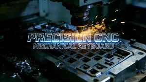 Tecla Mecánica de Aluminio Anodizado Negro OEM, Teclas Personalizadas <span class=keywords><strong>para</strong></span> Teclado Mecánico, Mecanizado CNC de Metal, Buena Calidad - Product Image 4