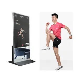 Magic Exercise Mirror Gym Interactive Health Full Body Sport Gym Floor Wall  Exercise Workout Mirror Smart