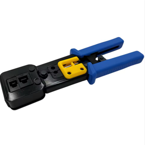 Công nghiệp cấp RJ45 Uốn Tóc bồng công cụ 3-in-1 thép đi qua crimper-đa chức năng Ethernet phích cắm & dây uốn tóc bồng - Product Image 2