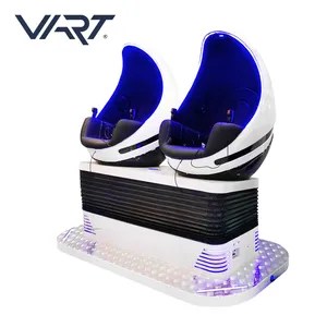 室内游乐场9D电影院设备2座鸡蛋VR模拟器9D VR椅子出售
