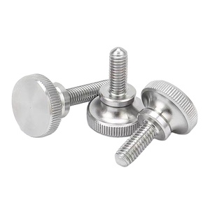 Máy tiện quay thép không gỉ thép carbon Đầu phẳng có khía ngón tay cái bu lông ngón tay cái ốc vít hạt - Product Image 1