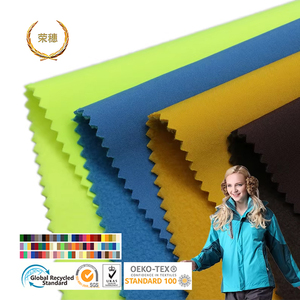 Vải áo khoác trượt tuyết mềm mại, chất liệu lông cừu Polar Fleece, chống gió, ấm áp, thoáng khí, co giãn 4 chiều, chống thấm nước, chất liệu polyester - Product Image 1