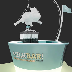M2 Display Modern Round <span class=keywords><strong>Bar</strong></span> Juegos de muebles Led Light <span class=keywords><strong>Green</strong></span> Creative Small <span class=keywords><strong>Bar</strong></span> Counter Shopping Mall Milk <span class=keywords><strong>Bar</strong></span> - Product Image 1