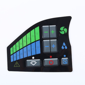 Cetak Keypad membran lapisan grafis polikarbonat Panel depan - Product Image 3