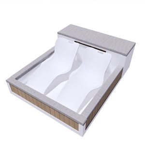 Nouvelle Conception Luxe Personnalisé Bain à remous Spa Jacuzzi Piscine Plongée Froide Extérieure Mosaïque Intégrée Piscine Spa Encastrée Sun Lege - Product Image 2