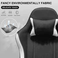Personnalisé de haute qualité ordinateur de bureau de jeu Cougar Table de bureau tissu Scorpion Chaise Chaise de massage de joueur RVB bon marché E-Sports
