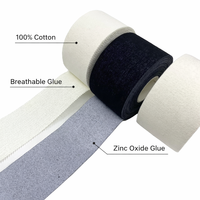 Bande adhésive athlétique en coton personnalisée de 1 pouce, bande adhésive à l'oxyde de zinc, hypoallergénique, pour la boxe et les sports