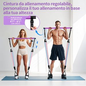 5 Seviyeli Doğal Kauçuk Elastik Bantlar Spor Salonu Fitness Direnç Bantları Döngü Seti Sapları Ayak Bileği Kayışı Yoga Pilates Fitness Egzersizleri - Product Image 6