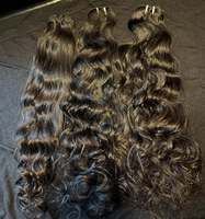 Extensions de Cheveux Humains Bruts 100% Naturels Non Traités, Bundles de Cheveux Remy, Boucles Birmanes et Indiennes, Cuticules Entièrement Alignées, Prix de Gros
