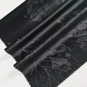 Factory Direct Sale High Quality Holland Velvet Polyester Foil Fabric For Casual Suits And Jackets