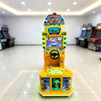 Machine d'arcade simulateur de course pour enfants, très populaire, facile à utiliser, avec armoire verrouillable, pour centre commercial, aire de jeux pour enfants, entreprise de loisirs