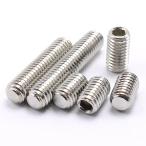 <span class=keywords><strong>Vis</strong></span> sans tête à six pans creux en acier inoxydable 316 DIN913 A4-70 M3-M16, embout plat, <span class=keywords><strong>vis</strong></span> de réglage M4-M10 M8 M12 M14 M16 - Product Image 1