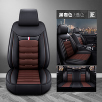 Housses universelles de sièges de voiture en cuir PU, couvre-siège pour véhicule, collection 2021