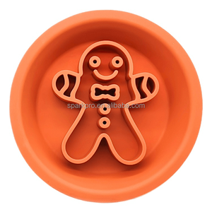 Minimaliste Anti-Fuite Anti-Déversement Arrondi Anti-Glutton Reised Rustic 2025 Designer Dog Feeder Bowl - Product Image 1