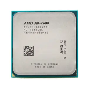 Procesador de juegos para pc, dispositivo de A8-7680 para AMD Apus ddr3, amd cpu, compatible con enchufe en caja FM2 +