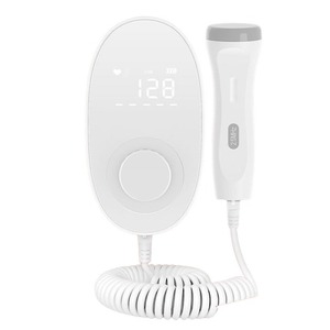 Monitor de frecuencia cardíaca fetal Kanglile U7, Doppler recargable de 2,5 MHz para uso doméstico, color blanco - Product Image 1