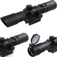 Nouvelle lunette de chasse réglable 3,5-10x40IR pour l'extérieur avec viseur point rouge étanche compatible avec les systèmes 20 mm et 11 mm