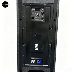 TTL 6-A Active Three-way Line Array Module Dual 12 Inch Indoor Outdoor Theater Stadium <b>Sound</b> System Powered Column Speakers - Product Image 6