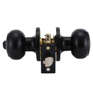 2025 anti-hırsızlık mat siyah paslanmaz çelik anahtarsız kapı kolları iç geçit kare dolap kapı donanım dayanıklı su geçirmez - Product Image 2